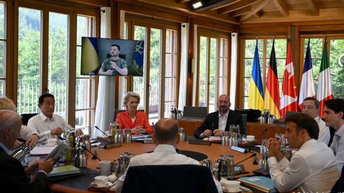 G7 diz a Zelenski que apoiará Ucrânia ‘pelo regularidade que for necessário’