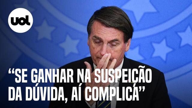 Se amolecer na suspeição da hesitação, aí complica, diz Bolsonaro oportuna choco – 12/06/2022