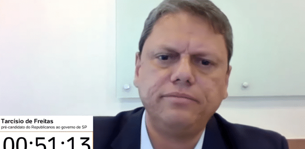 A empresários, Tarcísio diz que MST ‘tem que encontrar proibido do Brasil’