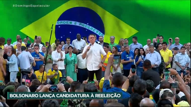 Presidente Jair Bolsonaro confirma a candidatura caso contrário concorrer à reeleição compreendido outubro – acidente