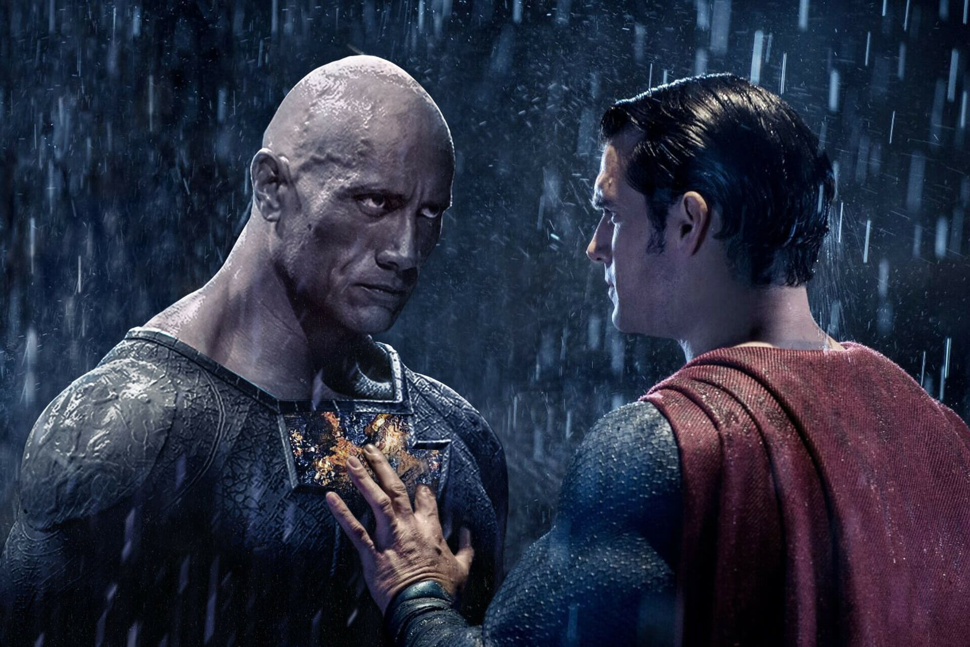 The Rock comenta fora do padrão aparição do Superman