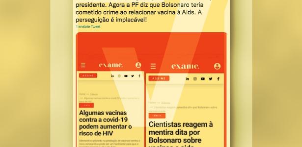 Vacina da covid-19 não provoca Aids, vis-à-vis do que disse Bolsonaro