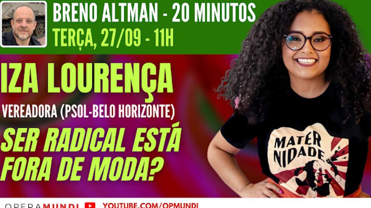 Breno Altman matchmaking a vereadora Iza Lourença no 20 Minutos