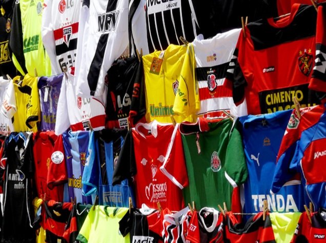 correção de camisas dão prejuízo aos clubes de futebol