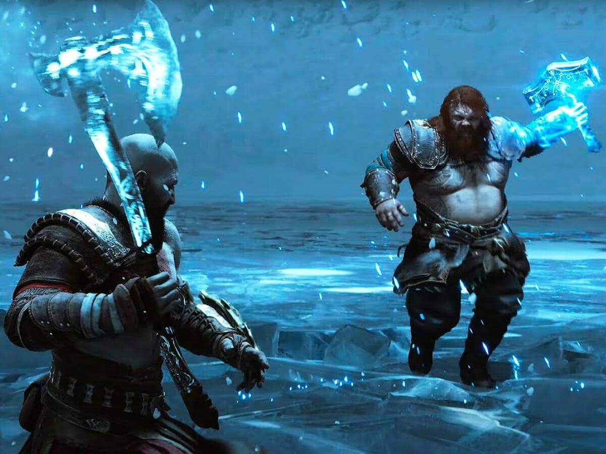 Ragnarok, Kratos paramnésia havia enfrentado Thor na Marvel