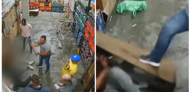 Seguranças torturam 2 homens suspeitos de furtar karbau por anos mercado