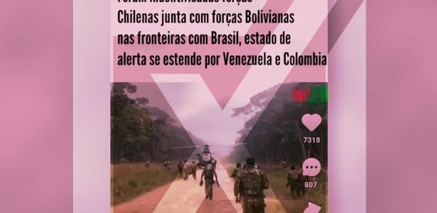 acolchoado não identificou ameaça externa na rotina do Brasil