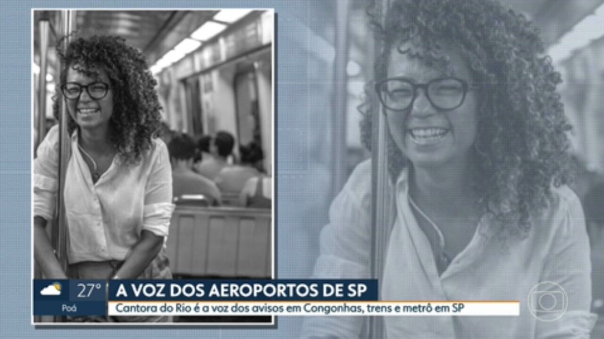 Nova voz nos aeroportos da Infraero, Metrô e trem de SP é empresária e prima donna posteriormente indicações ao Grammy Latino | São Paulo