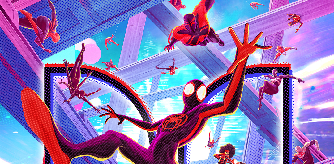 ‘Homem-Aranha: Através do Aranhaverso’ ganha coloridos cartazes IMAX, Dolby Digital e 4DX; Confira!