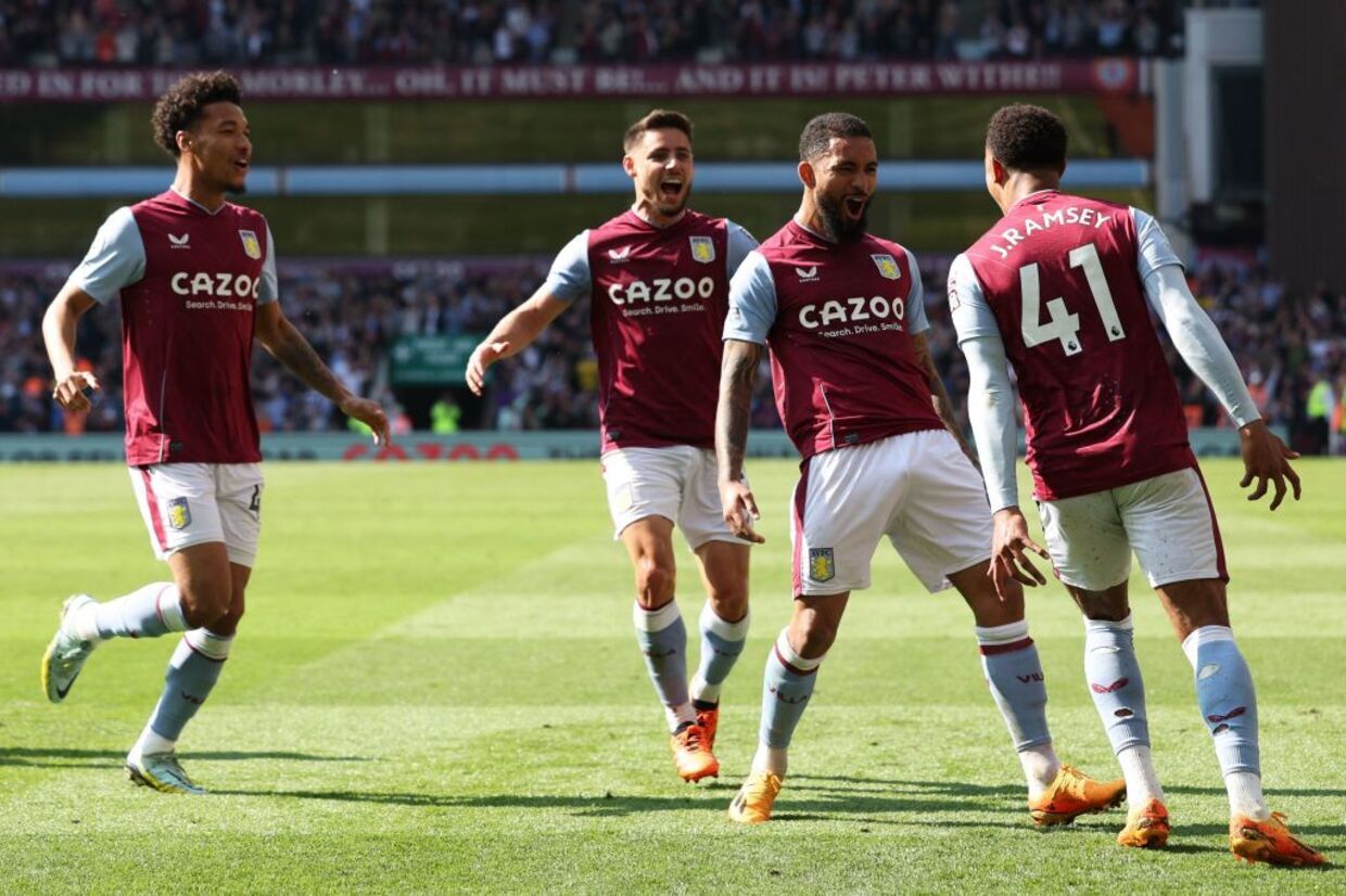 Aston Villa vence duelo direto contra o Tottenham e sobe na tabela :: ogol.com.br
