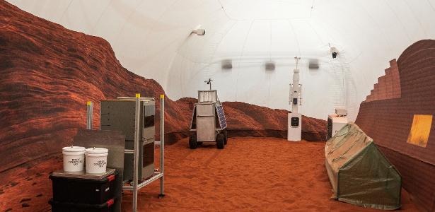 Voluntários da Nasa passarão ‘perrengues’ em habitat que simula Marte