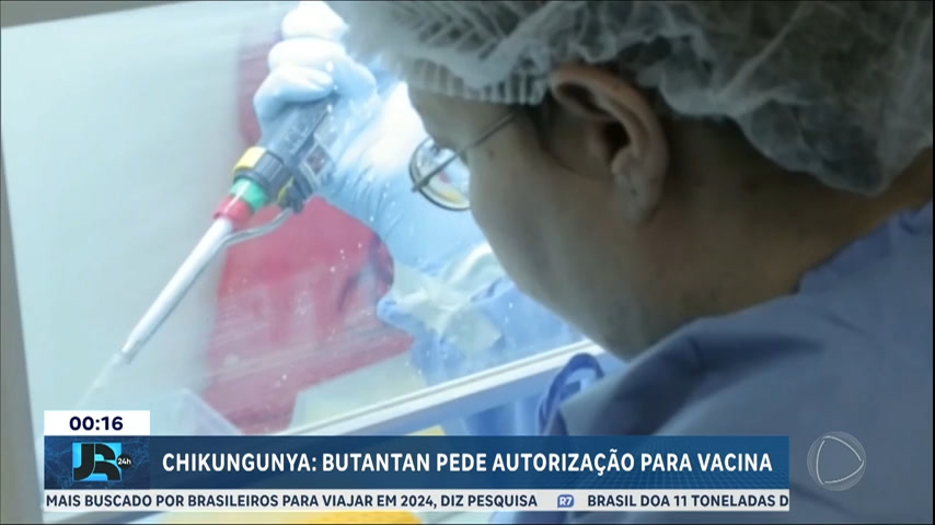 Butantan pede autorização para o uso da vacina contra a chikungunya no Brasil
