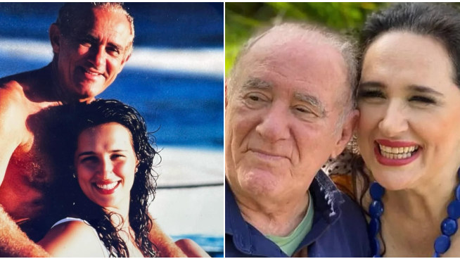 Renato Aragão e a mulher puxam lista de casais famosos que estão juntos há anos; veja antes e depois – Fotos