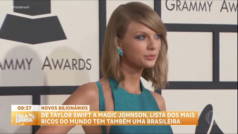 Taylor Swift entra para lista de pessoas mais ricas do planeta – RecordTV