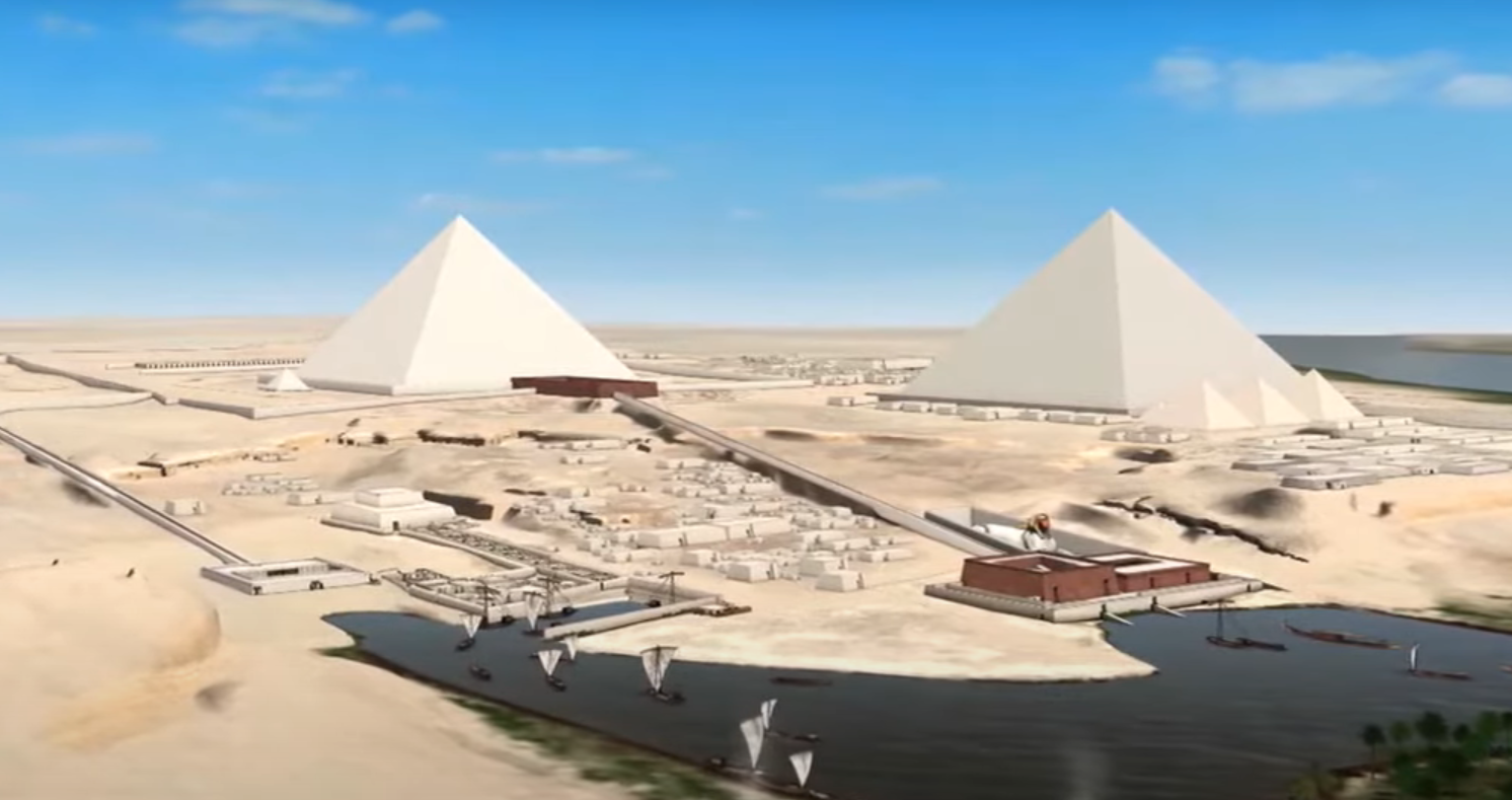 Conheça a Grande Pirâmide e a Esfinge do Egito Antigo em tour virtual de Harvard