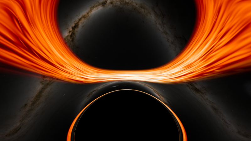 Simulação imersiva da Nasa mostra como seria mergulhar em um buraco negro; veja