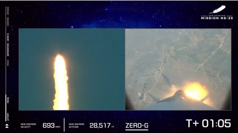Blue Origin, de Bezos, tenta 1º voo espacial tripulado em quase 2 anos neste domingo; conheça a missão