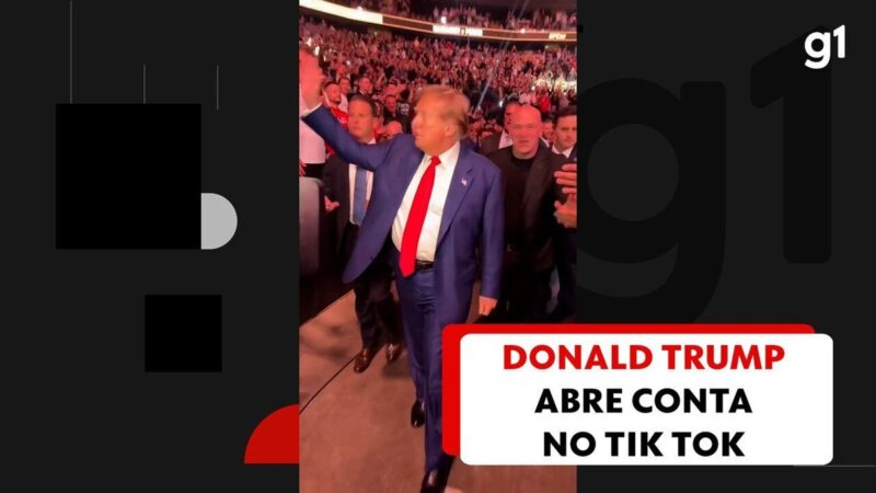 Após tentar banir TikTok nos EUA, Trump entra no app de olho na campanha presidencial | Mundo